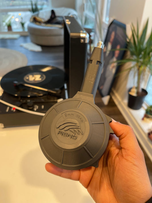 BLACK 50 ROUND DRUM