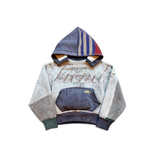 VINTAGE COLOR BLOCK HOODIE